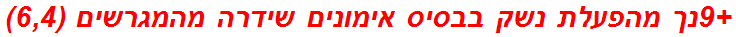 +9נך מהפעלת נשק בבסיס אימונים שידרה מהמגרשים (6,4)