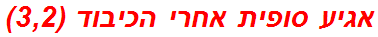 אגיע סופית אחרי הכיבוד (3,2)