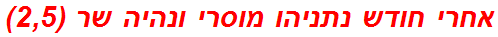 אחרי חודש נתניהו מוסרי ונהיה שר (2,5)