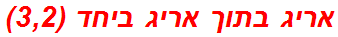 אריג בתוך אריג ביחד (3,2)