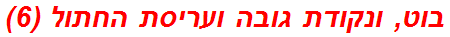 בוט, ונקודת גובה ועריסת החתול (6)