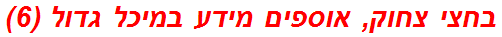 בחצי צחוק, אוספים מידע במיכל גדול (6)