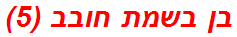 בן בשמת חובב (5)