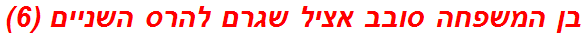 בן המשפחה סובב אציל שגרם להרס השניים (6)