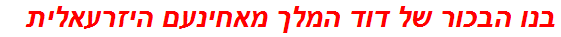 בנו הבכור של דוד המלך מאחינעם היזרעאלית