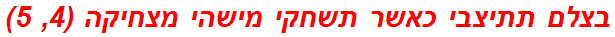 בצלם תתיצבי כאשר תשחקי מישהי מצחיקה (4, 5)