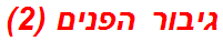 גיבור הפנים (2)