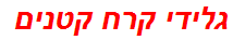 גלידי קרח קטנים