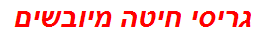 גריסי חיטה מיובשים