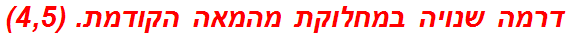 דרמה שנויה במחלוקת מהמאה הקודמת. (4,5)