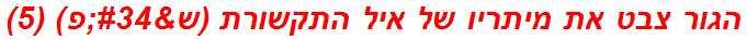 הגור צבט את מיתריו של איל התקשורת (ש"פ) (5)