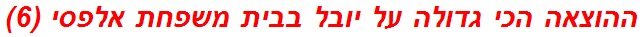 ההוצאה הכי גדולה על יובל בבית משפחת אלפסי (6)