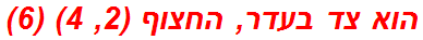 הוא צד בעדר, החצוף (2, 4) (6)