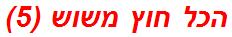 הכל חוץ משוש (5)