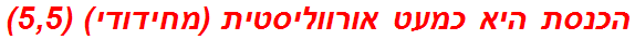 הכנסת היא כמעט אורווליסטית (מחידודי) (5,5)