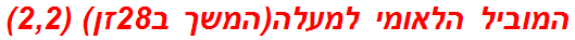 המוביל הלאומי למעלה(המשך ב28זן) (2,2)