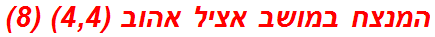 המנצח במושב אציל אהוב (4,4) (8)