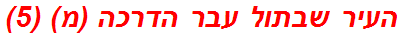 העיר שבתול עבר הדרכה (מ) (5)