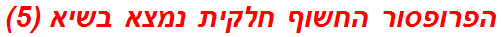 הפרופסור החשוף חלקית נמצא בשיא (5)