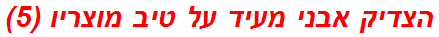 הצדיק אבני מעיד על טיב מוצריו (5)