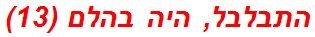 התבלבל, היה בהלם (13)