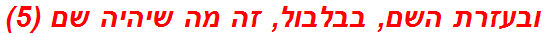 ובעזרת השם, בבלבול, זה מה שיהיה שם (5)