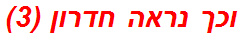 וכך נראה חדרון (3)