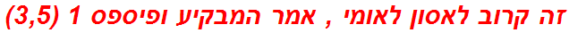 זה קרוב לאסון לאומי , אמר המבקיע ופיספס 1 (3,5)