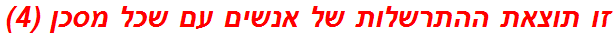 זו תוצאת ההתרשלות של אנשים עם שכל מסכן (4)