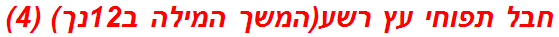 חבל תפוחי עץ רשע(המשך המילה ב12נך) (4)