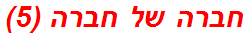 חברה של חברה (5)