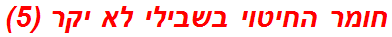 חומר החיטוי בשבילי לא יקר (5)