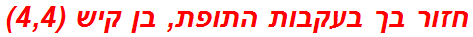 חזור בך בעקבות התופת, בן קיש (4,4)