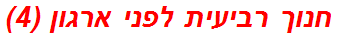 חנוך רביעית לפני ארגון (4)