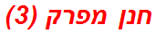 חנן מפרק (3)