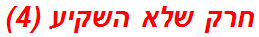 חרק שלא השקיע (4)