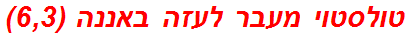 טולסטוי מעבר לעזה באננה (6,3)