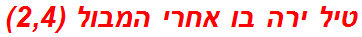 טיל ירה בו אחרי המבול (2,4)