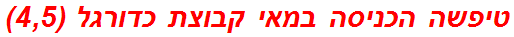 טיפשה הכניסה במאי קבוצת כדורגל (4,5)