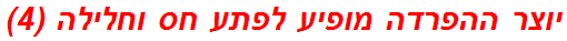 יוצר ההפרדה מופיע לפתע חס וחלילה (4)