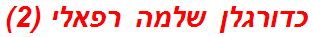 כדורגלן שלמה רפאלי (2)