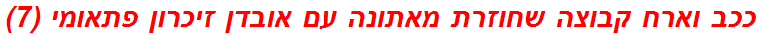 ככב וארח קבוצה שחוזרת מאתונה עם אובדן זיכרון פתאומי (7)