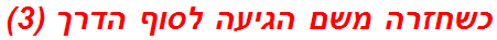 כשחזרה משם הגיעה לסוף הדרך (3)