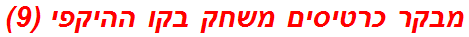 מבקר כרטיסים משחק בקו ההיקפי (9)