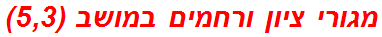 מגורי ציון ורחמים במושב (5,3)