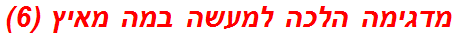 מדגימה הלכה למעשה במה מאיץ (6)