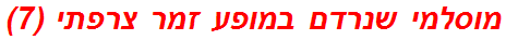 מוסלמי שנרדם במופע זמר צרפתי (7)