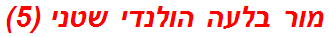 מור בלעה הולנדי שטני (5)