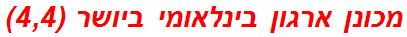 מכונן ארגון בינלאומי ביושר (4,4)