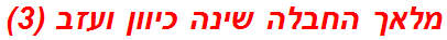 מלאך החבלה שינה כיוון ועזב (3)